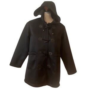 Vintage Rally Girl by Sunkids Co Ltd Black jacket women’s size M medium hood